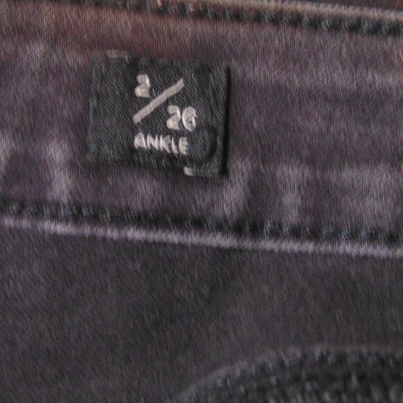 Lucky Brand Jeans Women 2/26 Black Low Rise Skinny Lolita Stretch Ankle - Picture 6 of 7